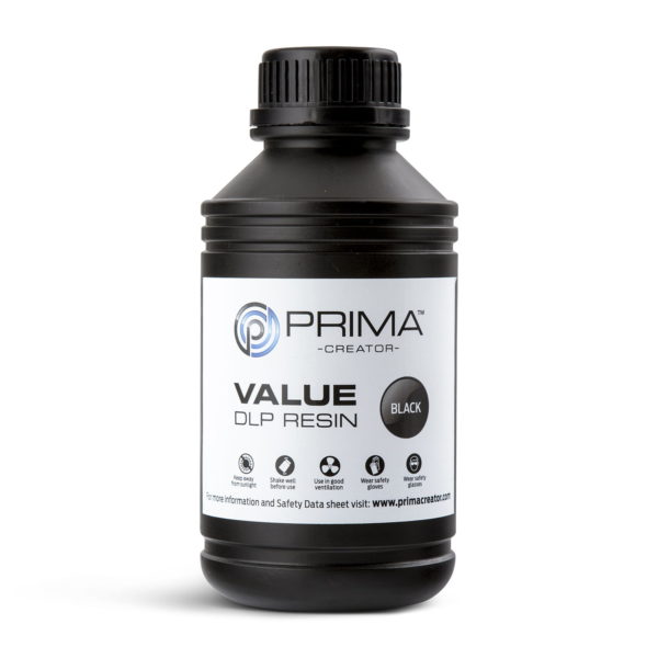 PrimaCreator Résine Value UV / DLP Noir - 1 litre