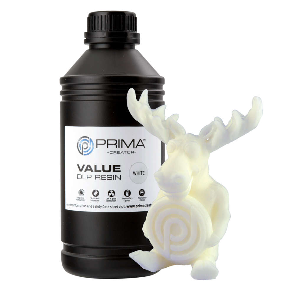 PrimaCreator Value UV DLP Resin 1000 ml Weiss PV RESIN B405 1000 WH 23677 1