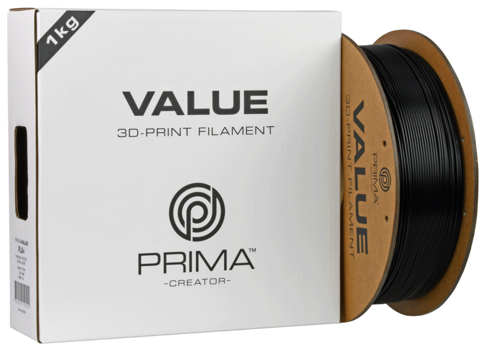 PrimaValue PLA+ Noir - 1.75mm - 1kg – Image 2